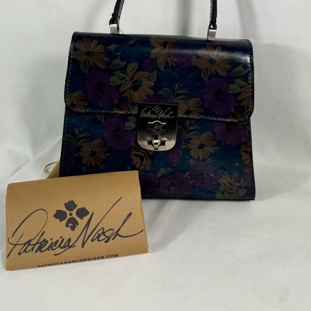 Patricia Nash Leather Chauny crossbody NWT - Picture 11 of 14